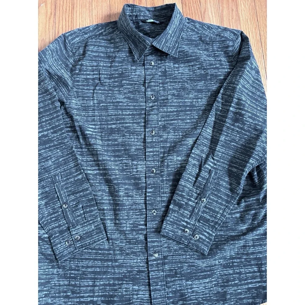 North‎ Face Men's XXL Button Up Hiking Outdoor Long Sleeve Shirt